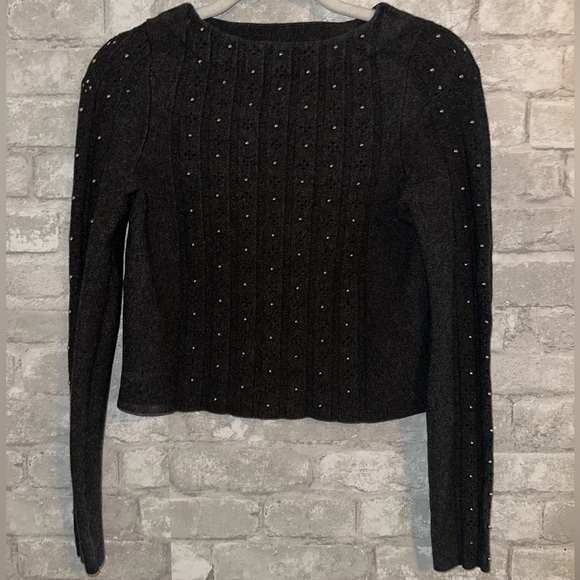 SANDRO Bateau Neckline Sweater Sz S #S1 - Picture 1 of 5